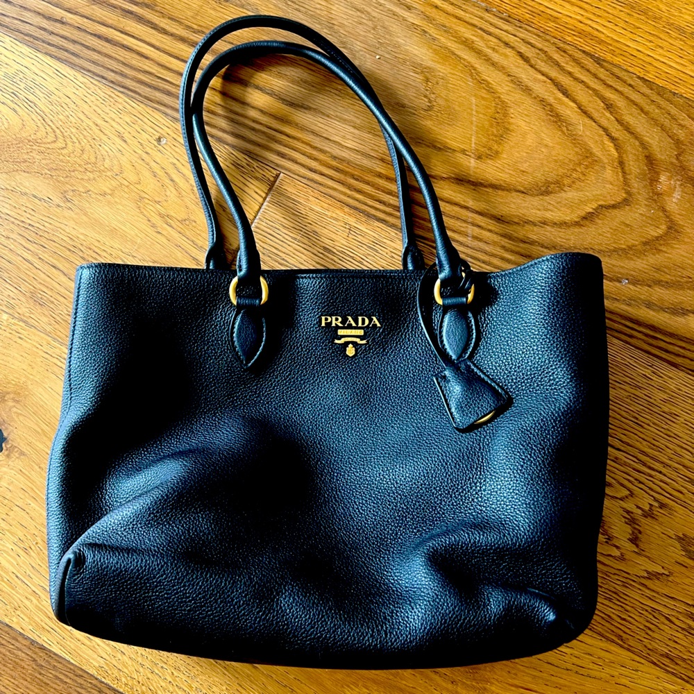 Prada shopper bag, soft calf leather